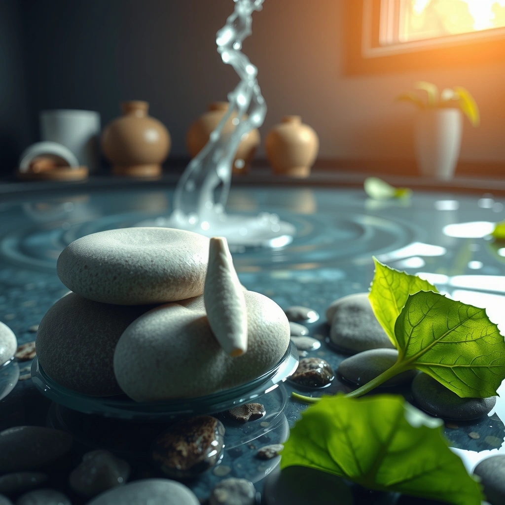 Atmosphärische Aufnahme der Badener Quelle Philosophie